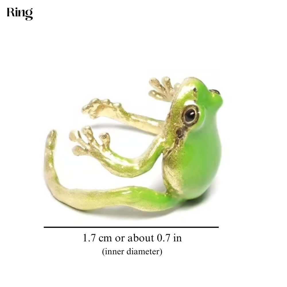 CONJUNTO DE JOYERÍA GREEN FROG