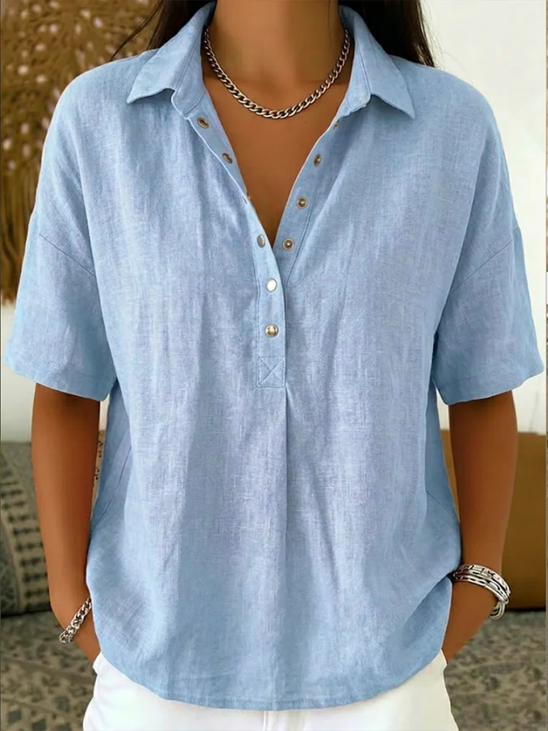 Silvia | Camisa Fluida Elegante 2x1