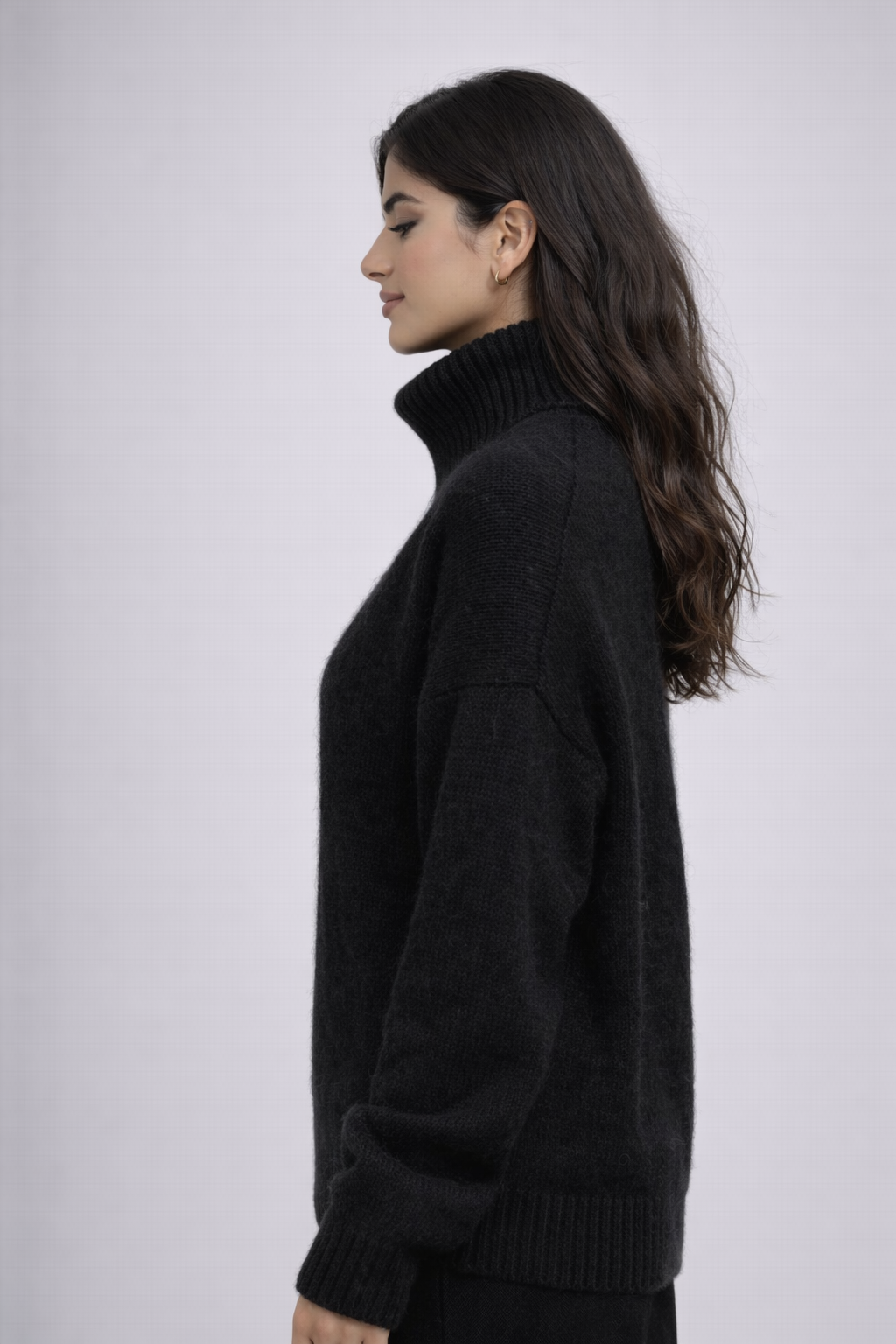 Sienna | Suéter de cuello alto cálido y elegante, confeccionado en tejido de punto de alta calidad