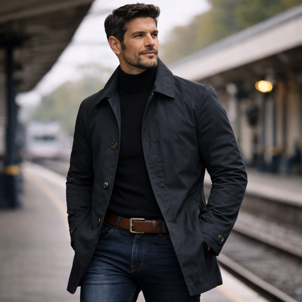 Óscar | Abrigo Elegante para Hombre