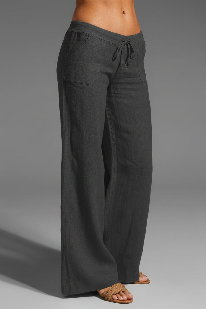 Inés | Pantalón Fluido de Pierna Ancha