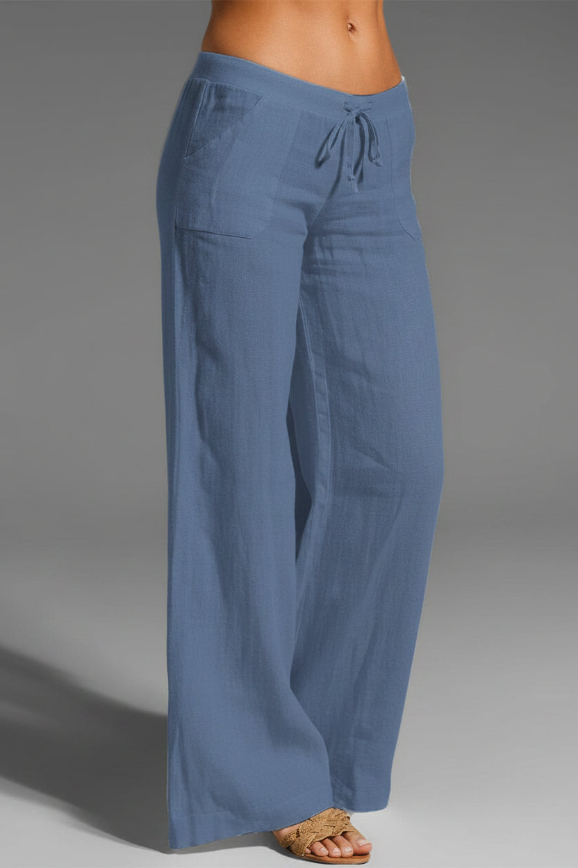 Inés | Pantalón Fluido de Pierna Ancha