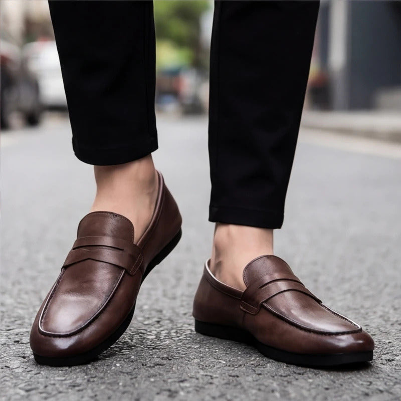 Rafael | Mocasín de Piel Hombre