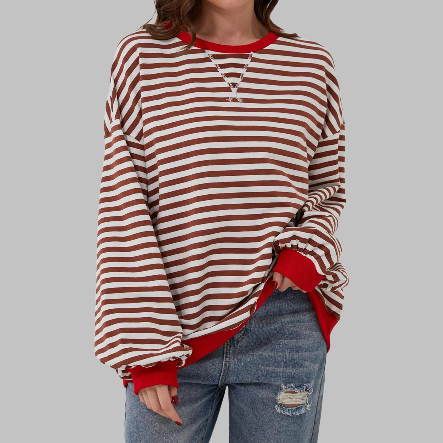 Claudia | Sudadera Rayas Ligera