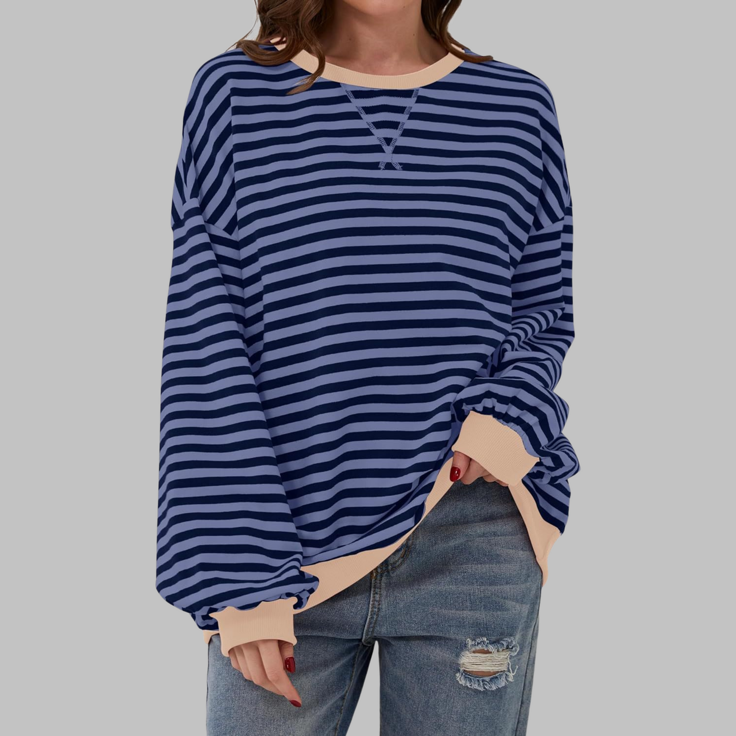 Claudia | Sudadera Rayas Ligera