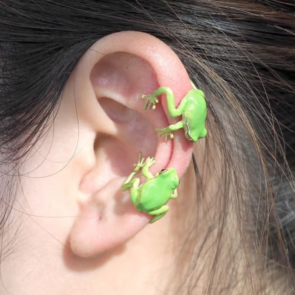 CONJUNTO DE JOYERÍA GREEN FROG