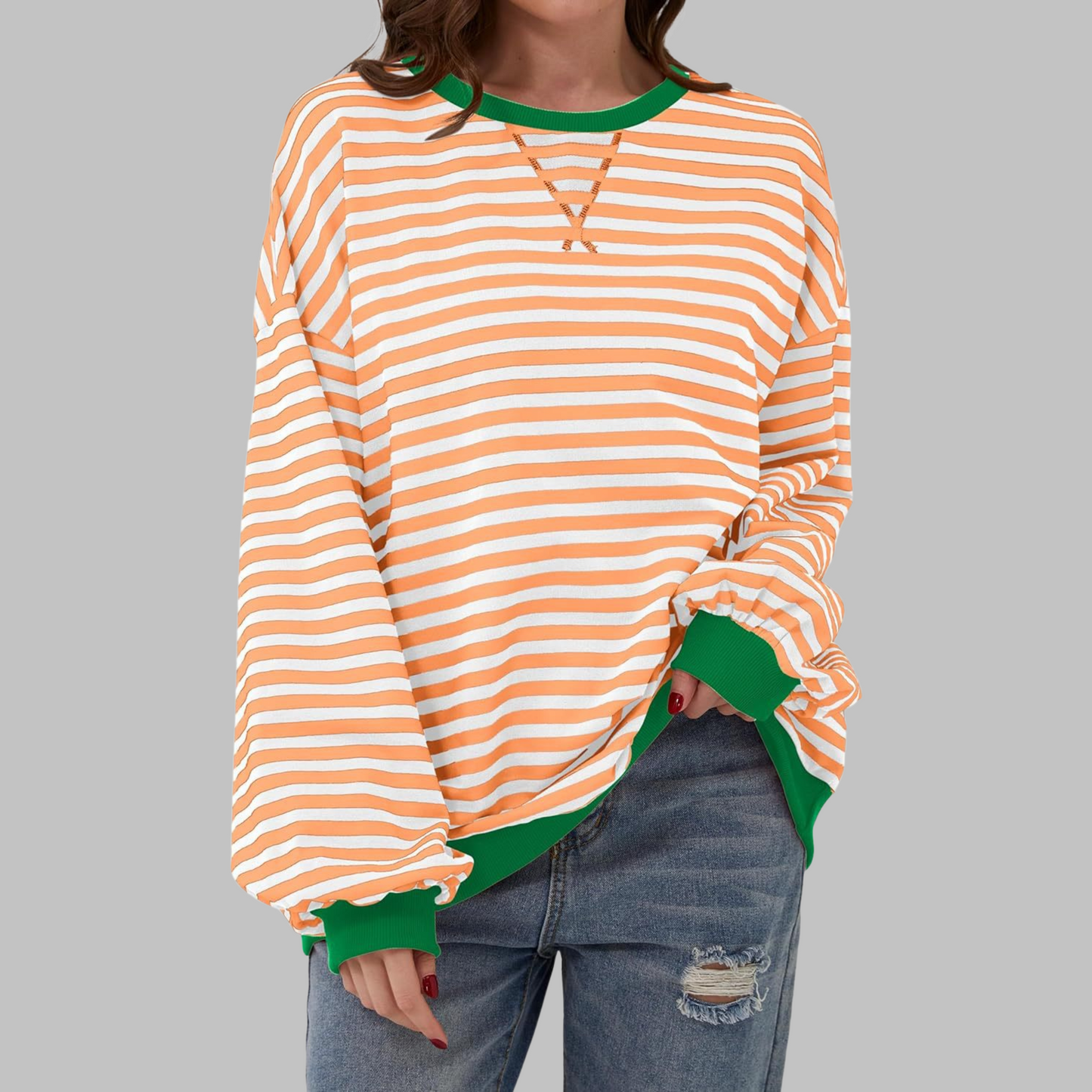 Claudia | Sudadera Rayas Ligera