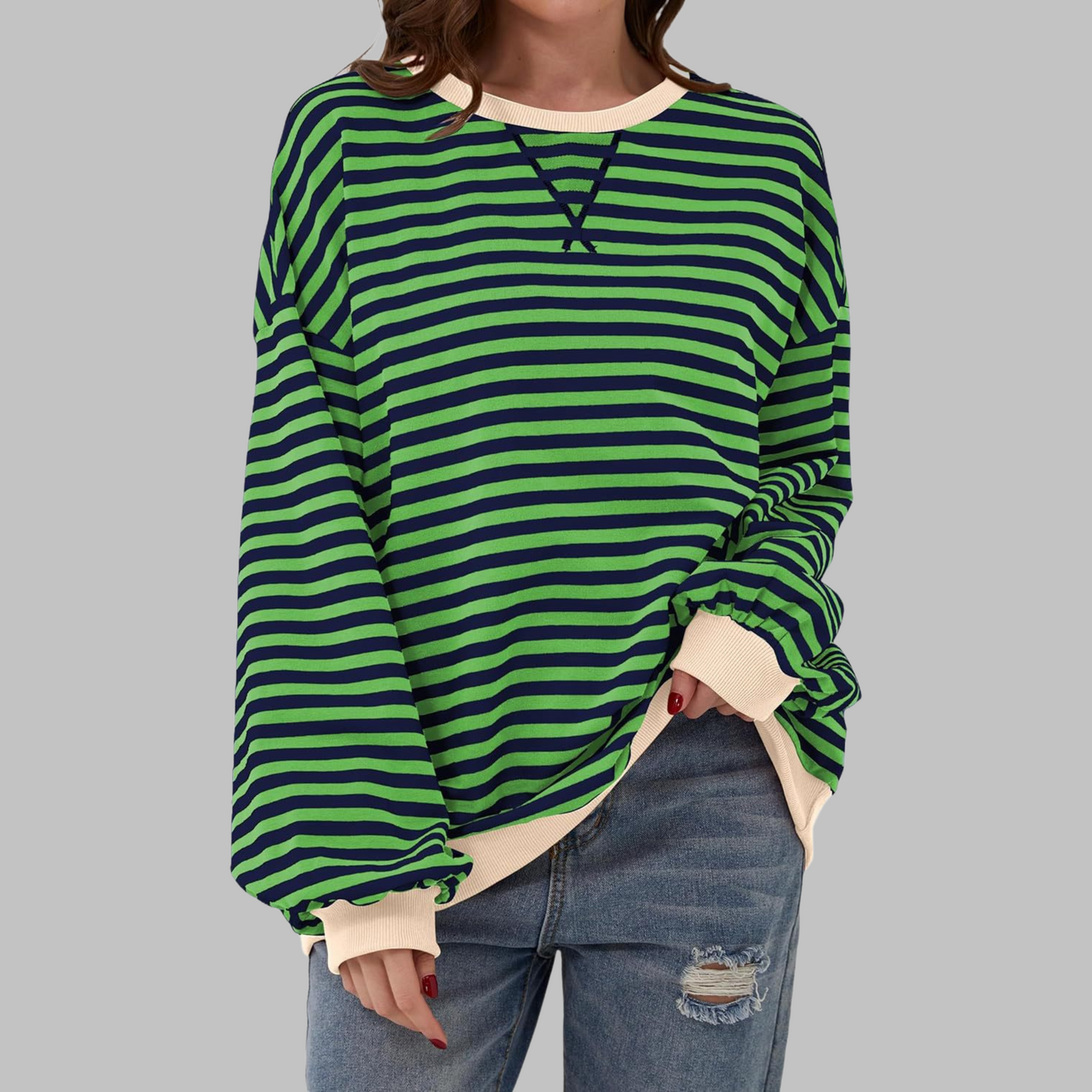 Claudia | Sudadera Rayas Ligera
