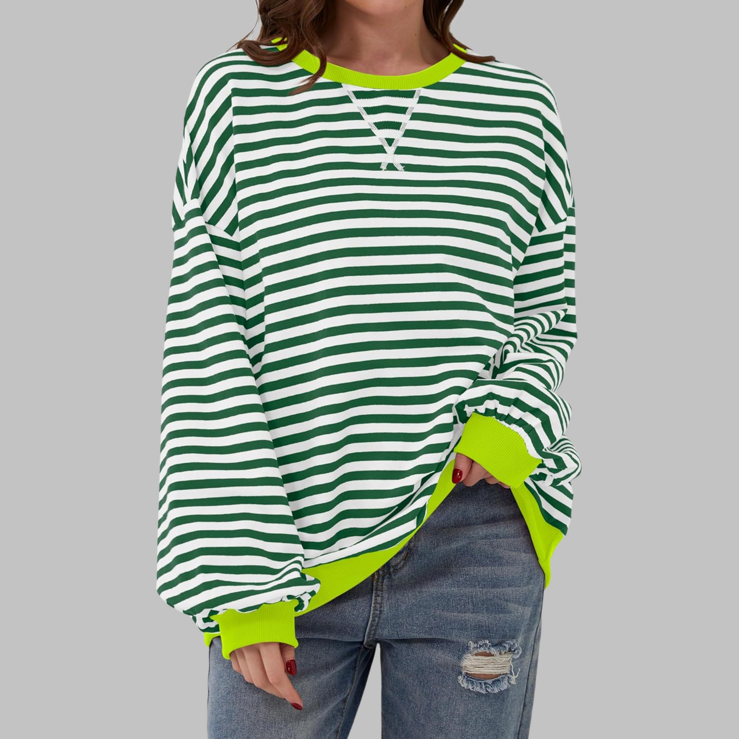 Claudia | Sudadera Rayas Ligera