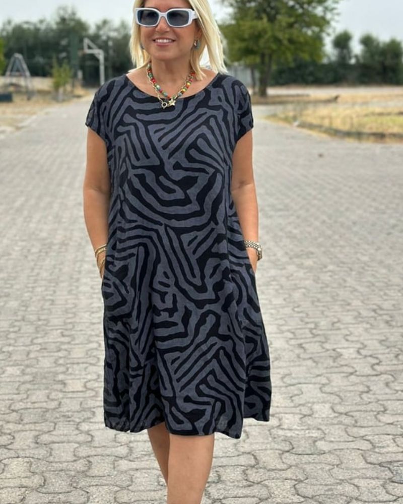 Lola | Vestido de verano con cuello redondo