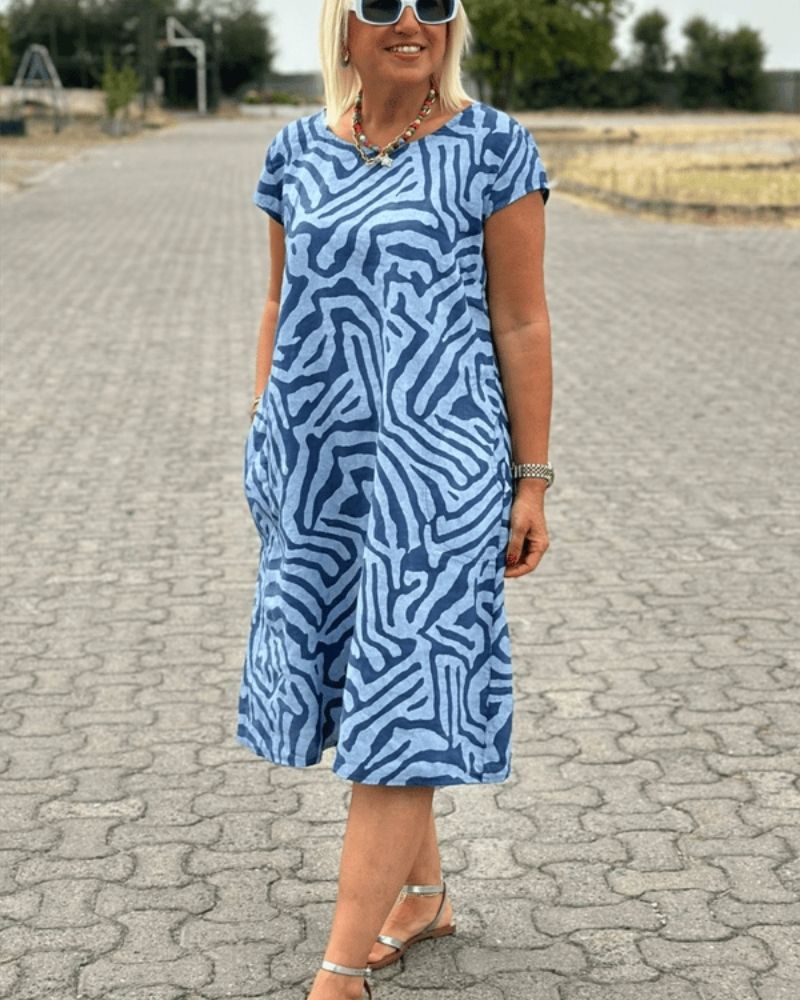 Lola | Vestido de verano con cuello redondo