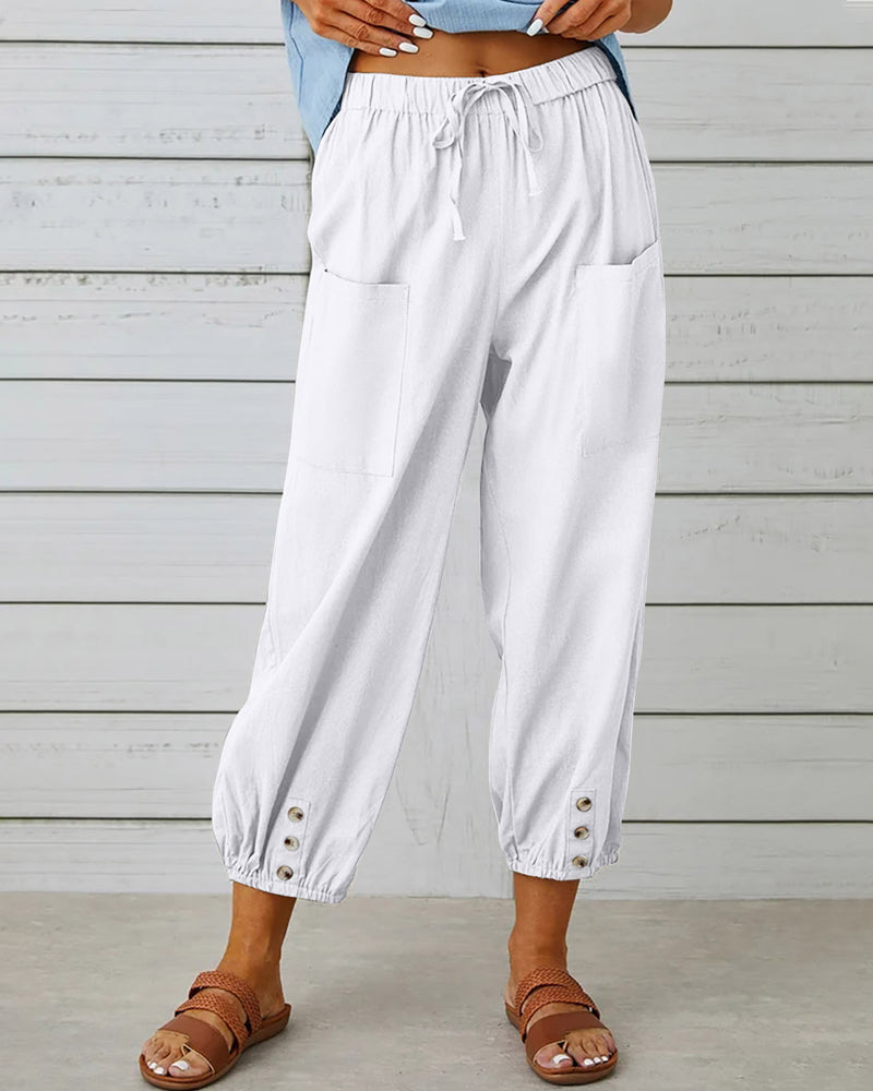 Aitana | Pantalón Recto Casual