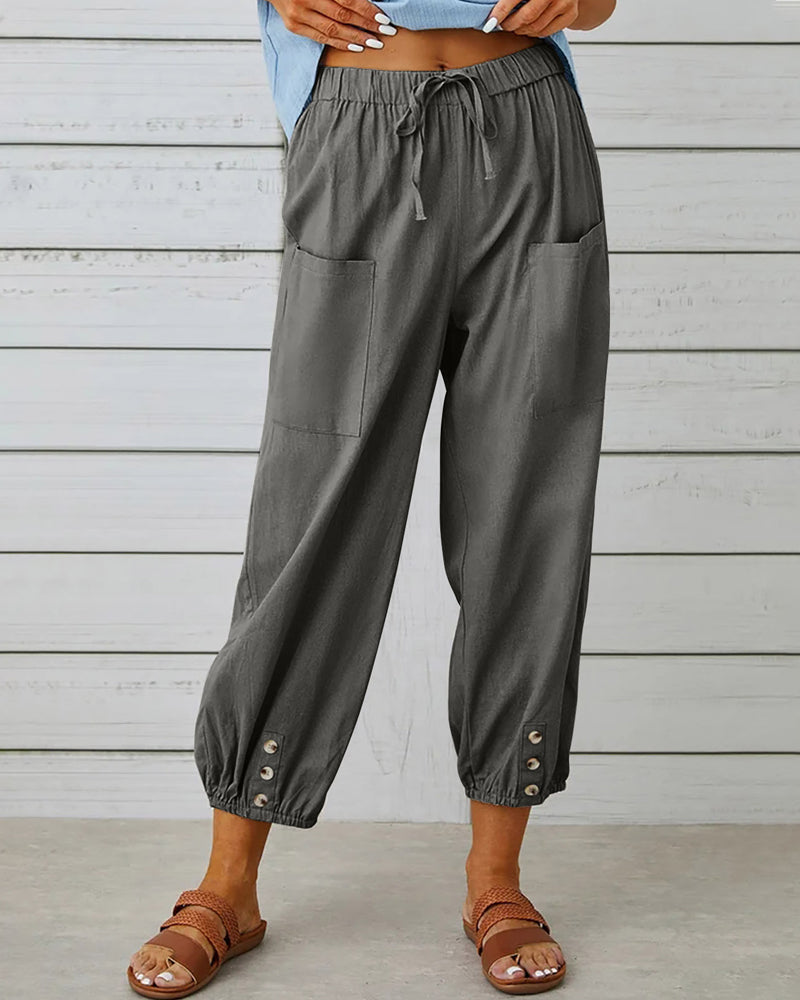 Aitana | Pantalón Recto Casual