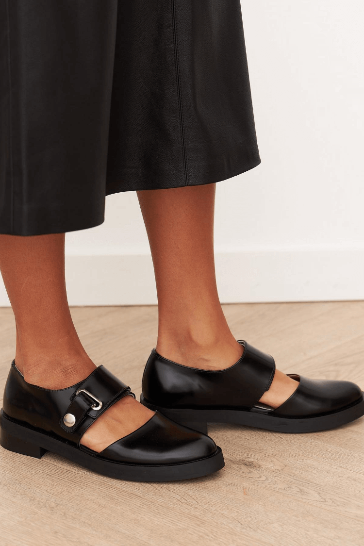Rosario | Zapato Mary Jane Negro