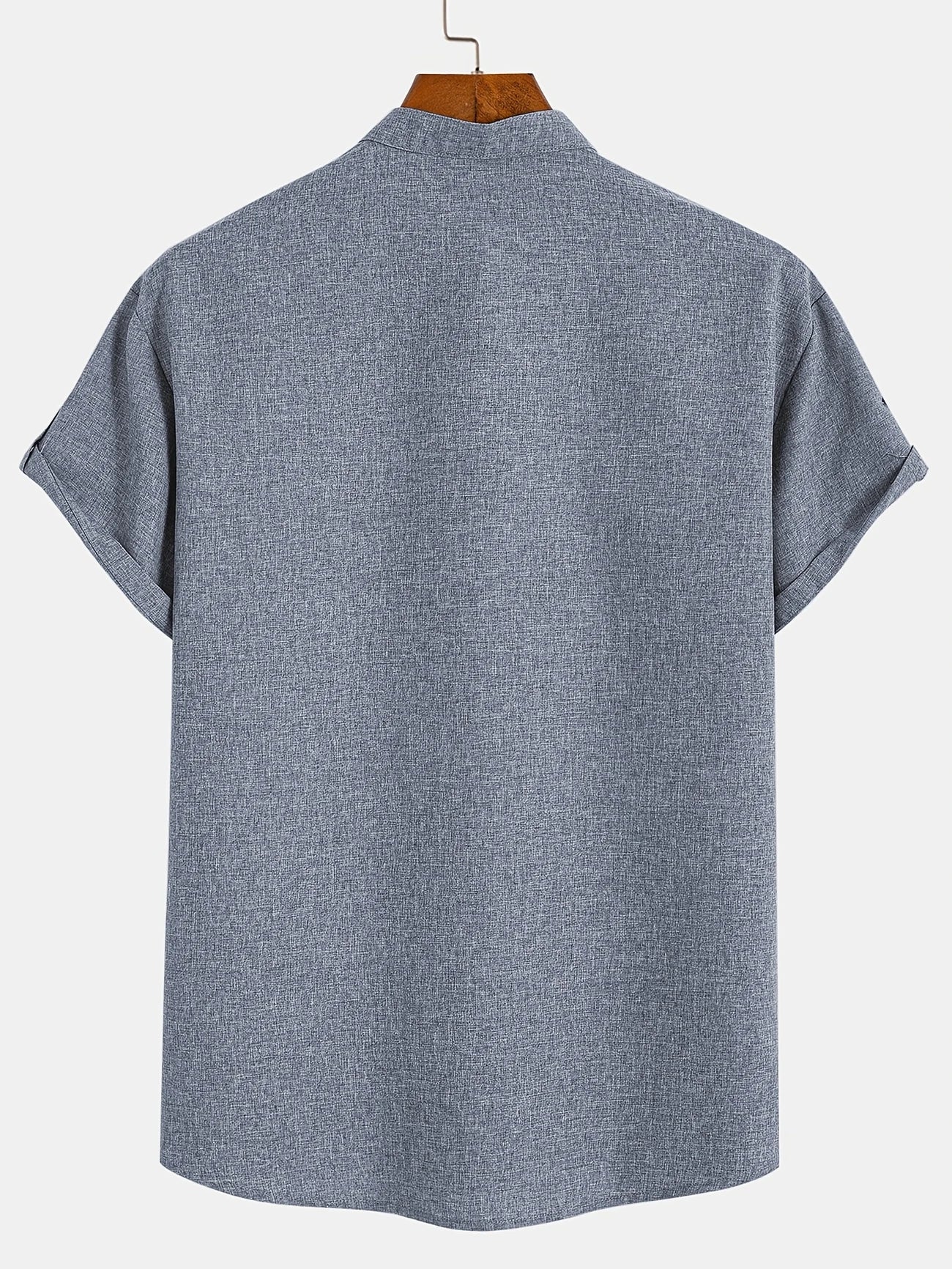 Jesús | Camisa Elegante Cuello Mao