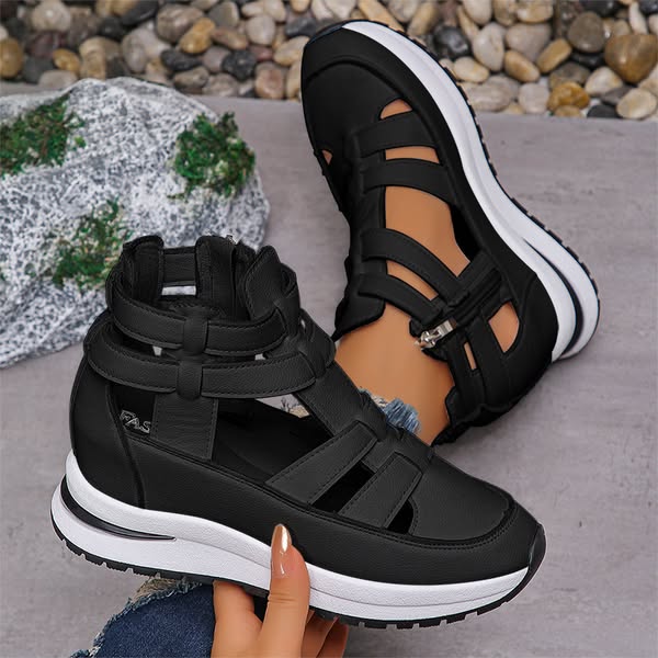 Miriam | Sandalias Ligeras con Cremallera Lateral