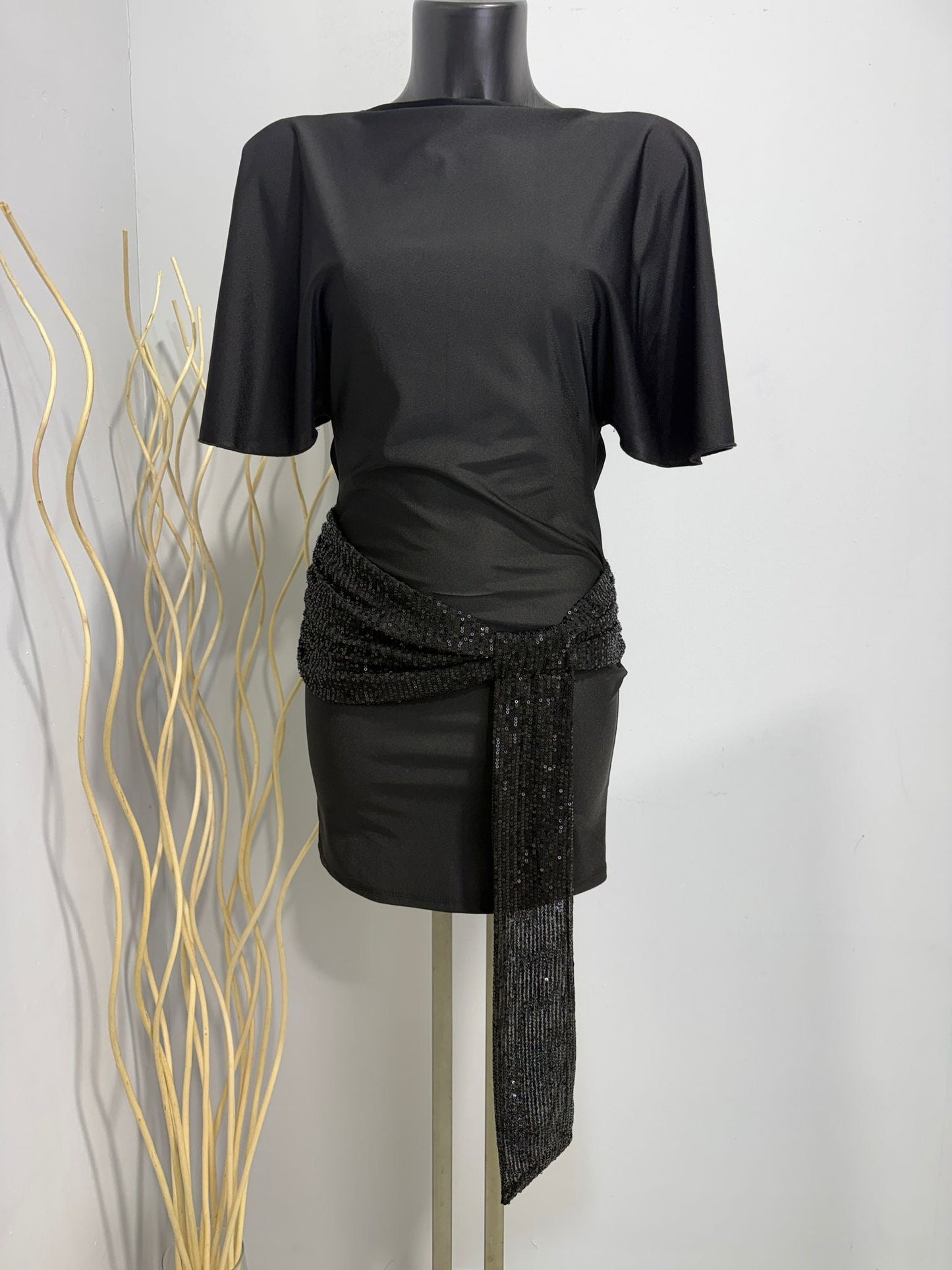 Zara | Mini Dress Elegante con Drapeado