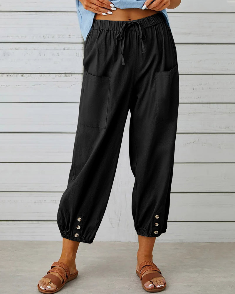 Aitana | Pantalón Recto Casual