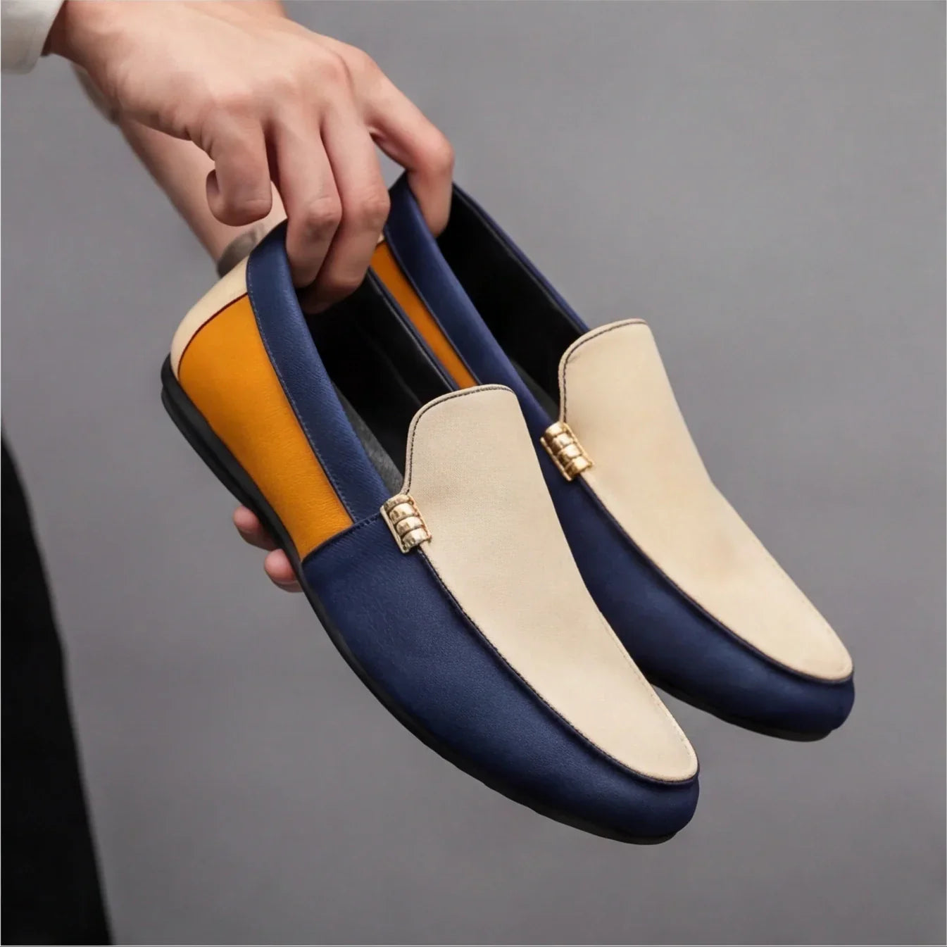 Manuel | Mocasín Canvas Hombre