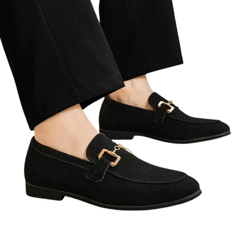 Esteban | Zapato de Lujo en Ante Hombre