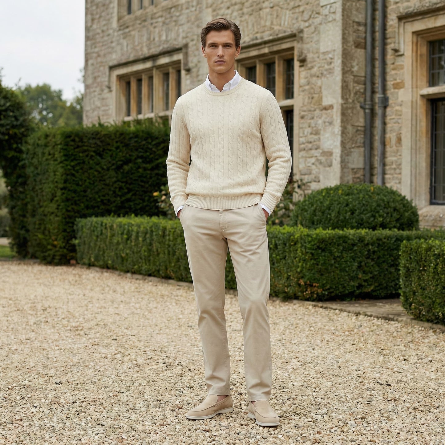 Fernando | Mocasín de Ante Hombre