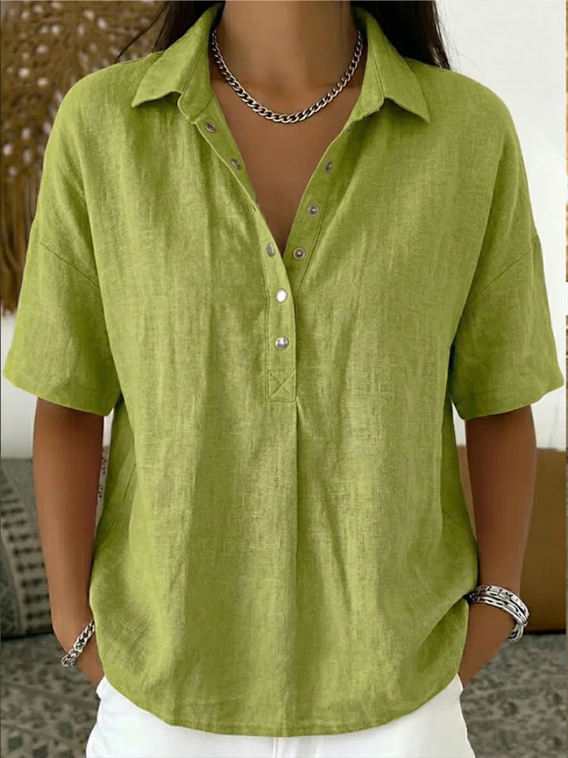 Silvia | Camisa Fluida Elegante 2x1