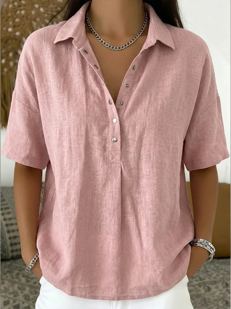 Silvia | Camisa Fluida Elegante 2x1