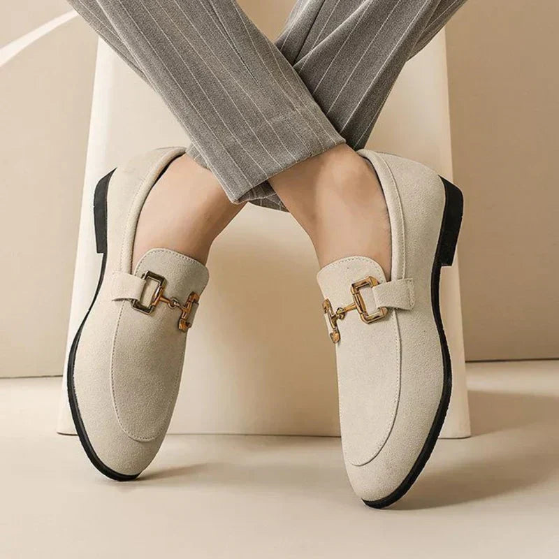 Esteban | Zapato de Lujo en Ante Hombre