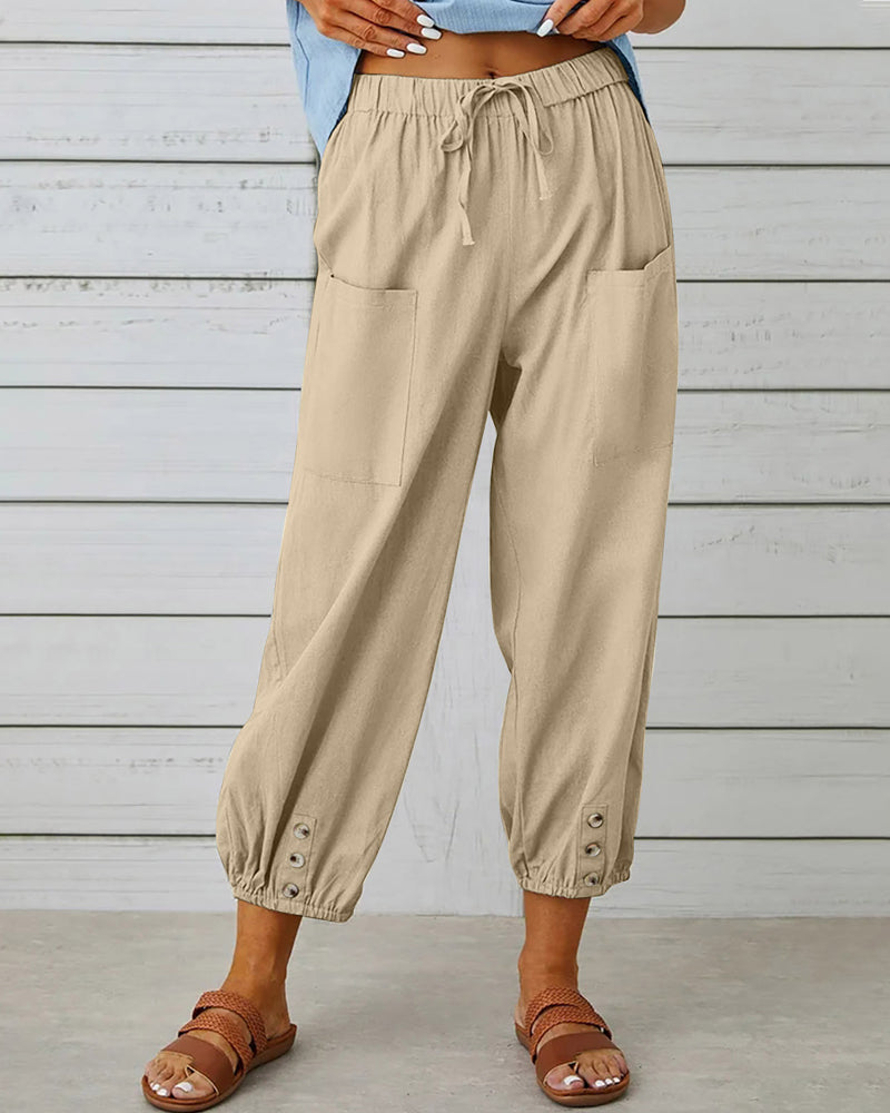 Aitana | Pantalón Recto Casual