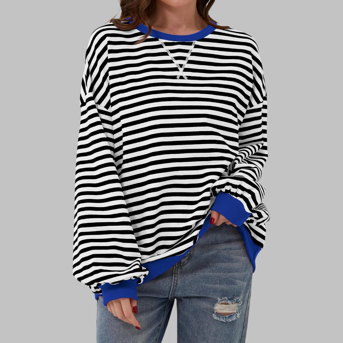 Claudia | Sudadera Rayas Ligera