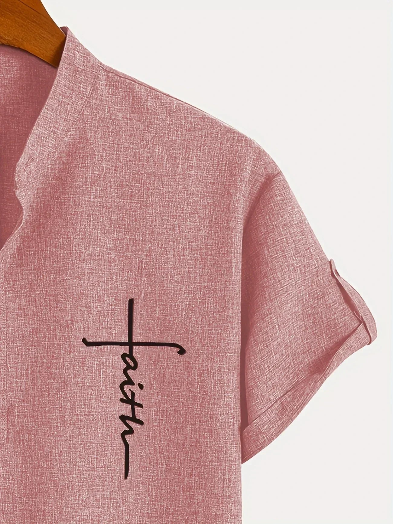 Jesús | Camisa Elegante Cuello Mao