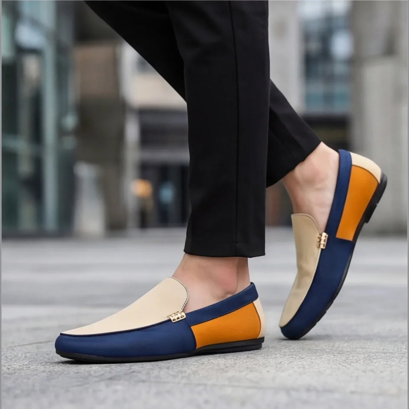Manuel | Mocasín Canvas Hombre