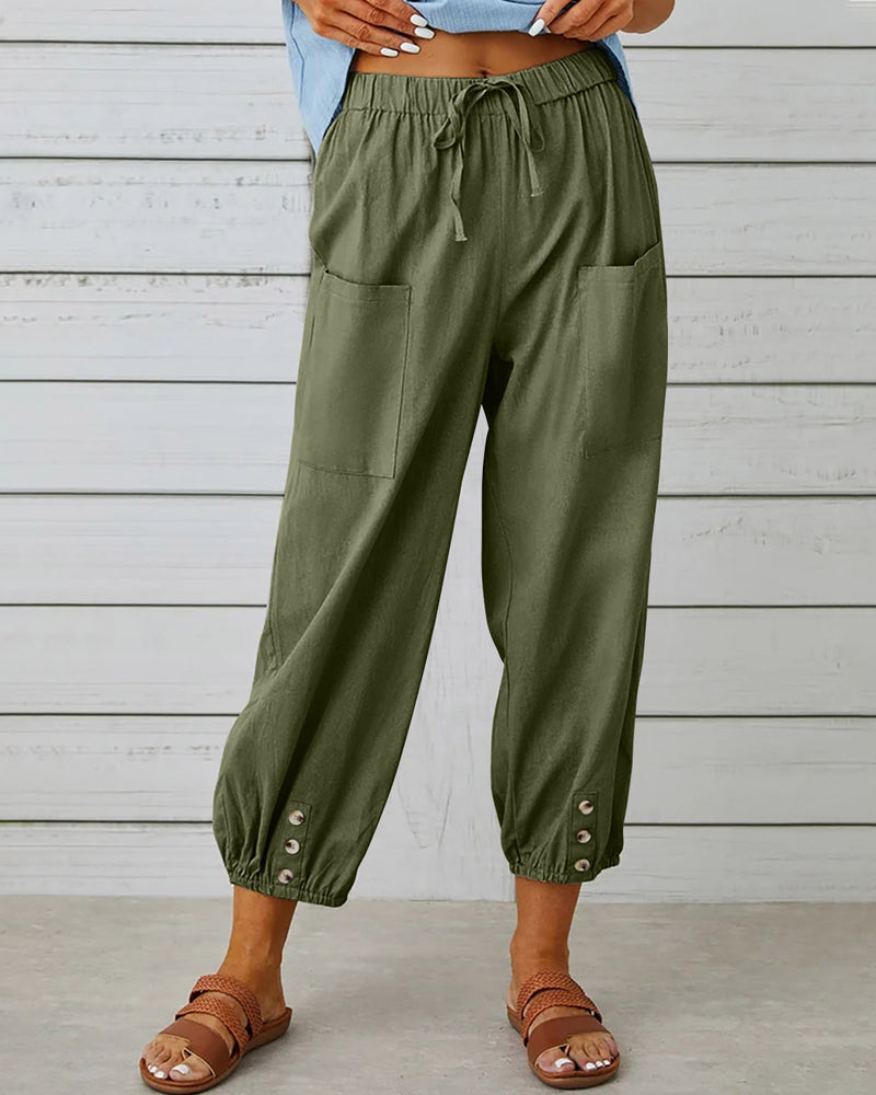 Aitana | Pantalón Recto Casual