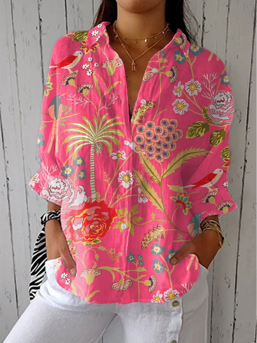 Inés | Blusa Floral Tropical