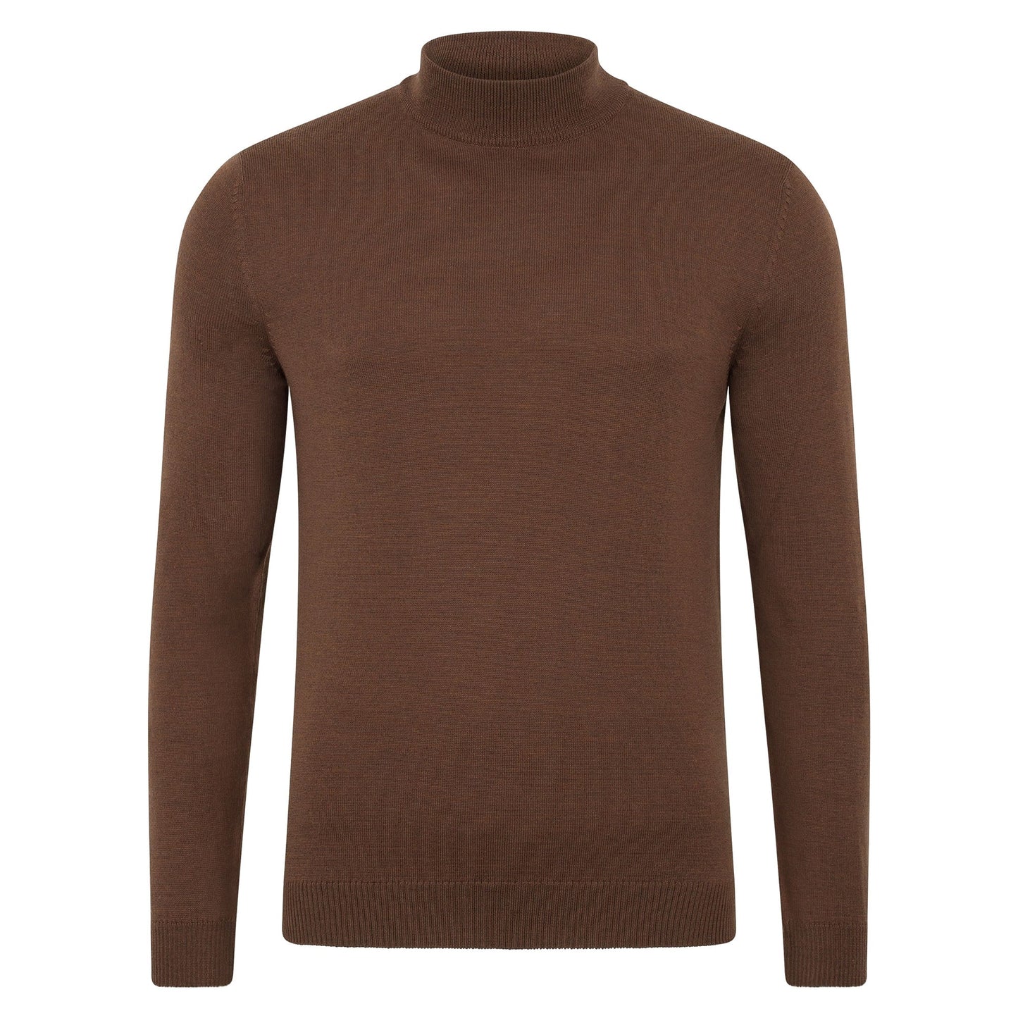 Andrés | Jersey de lana merino extrafina con cuello mock para hombre