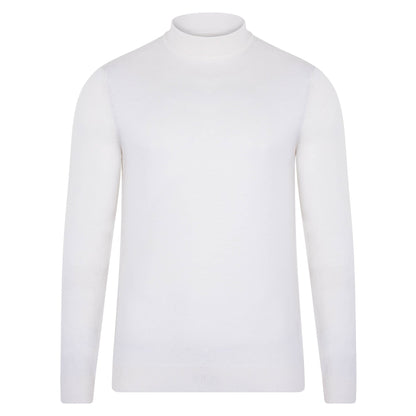 Andrés | Jersey de lana merino extrafina con cuello mock para hombre