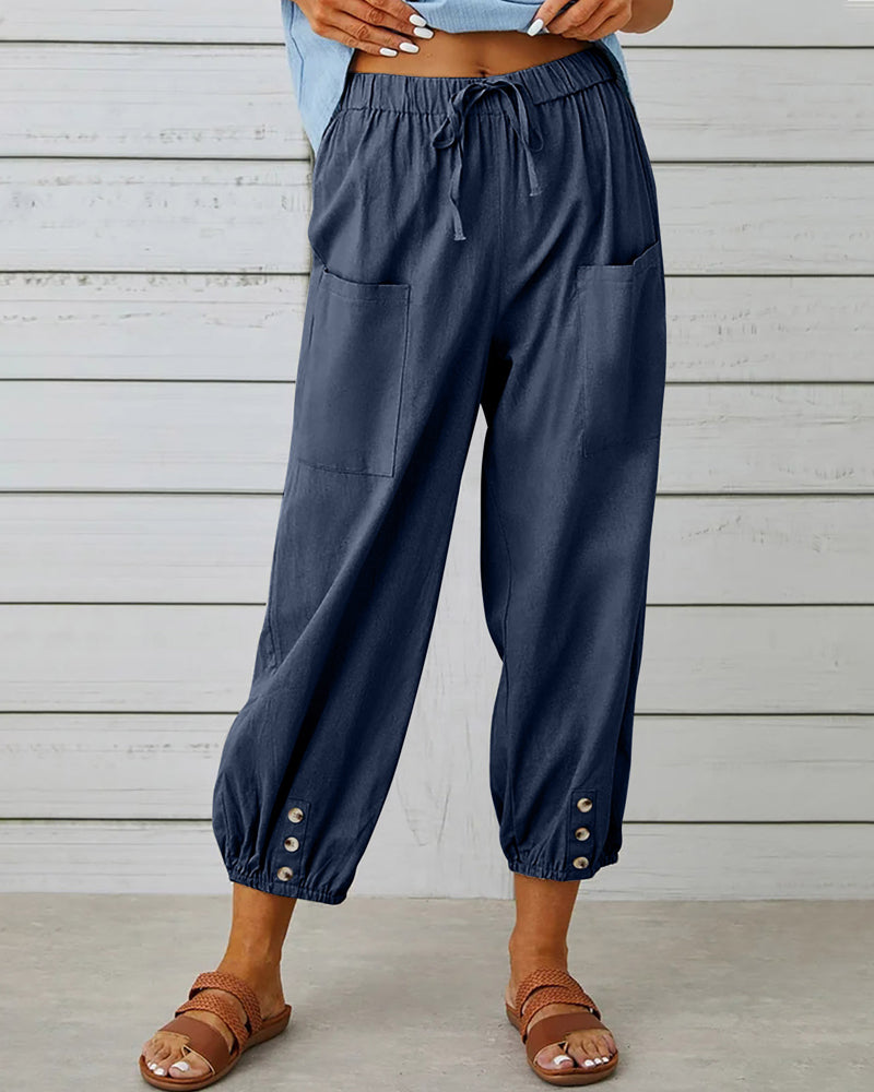 Aitana | Pantalón Recto Casual