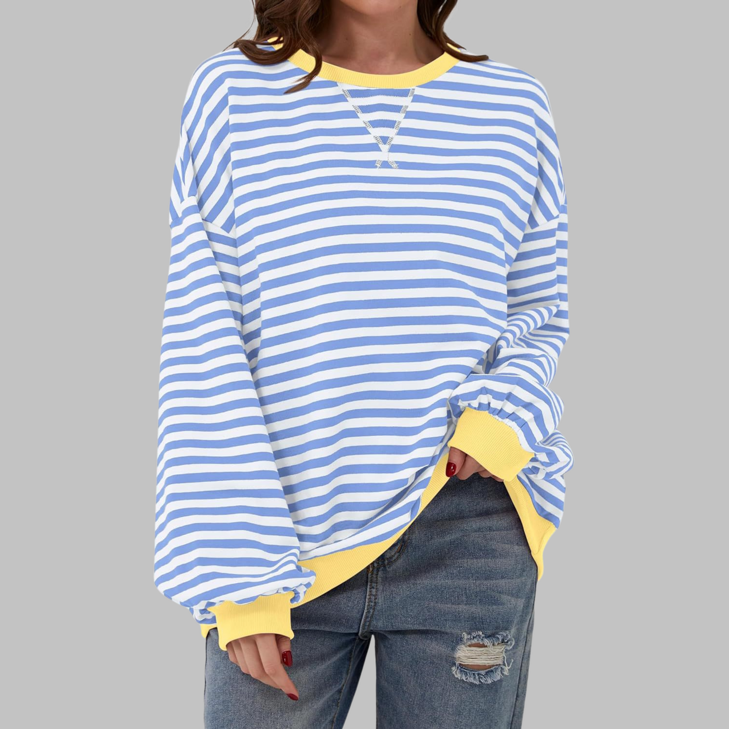Claudia | Sudadera Rayas Ligera