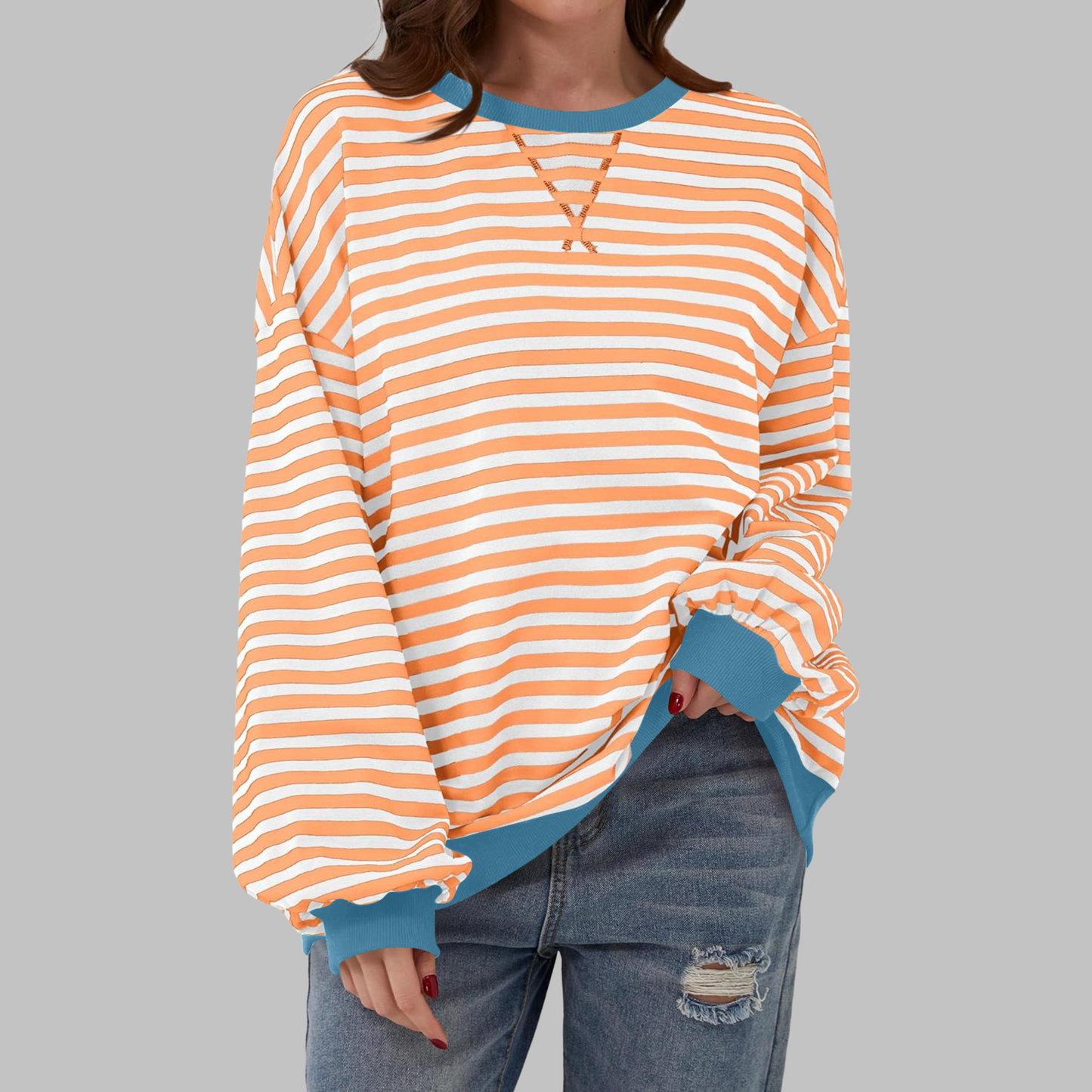Claudia | Sudadera Rayas Ligera