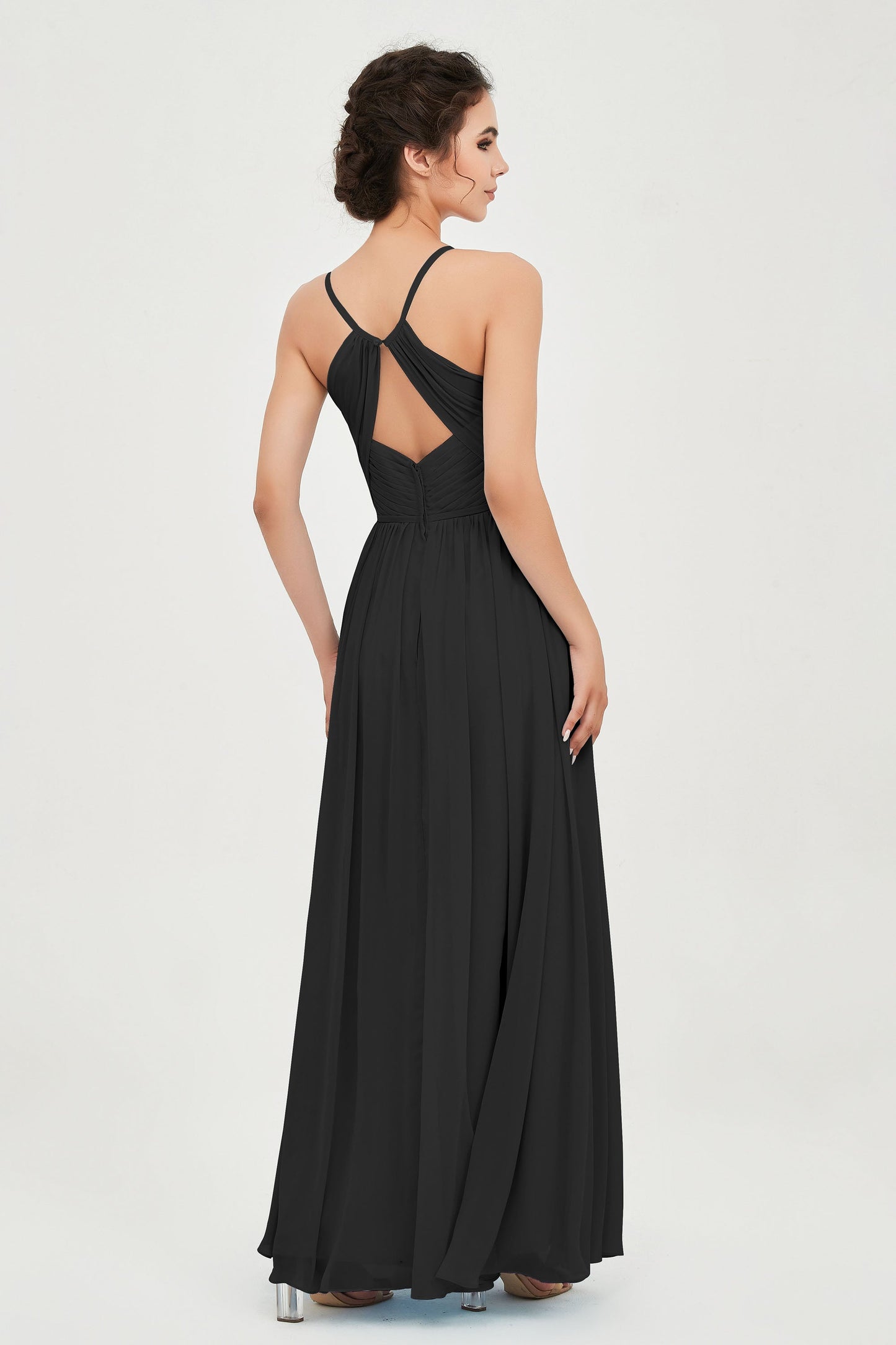 Naia | Vestido Maxi Halter Ligero