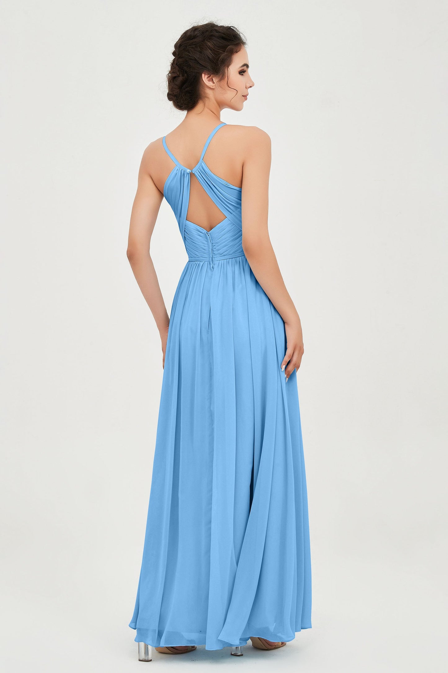 Naia | Vestido Maxi Halter Ligero