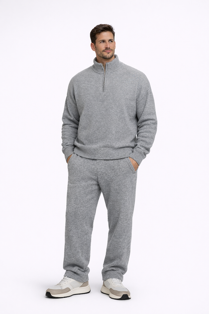 Roberto | Sweater con cremallera casual