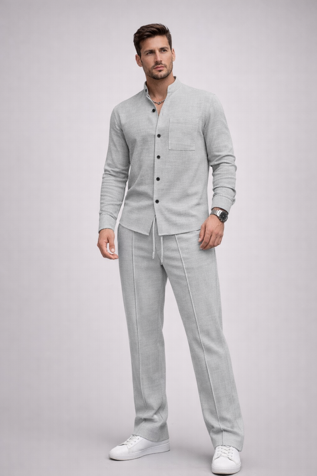 Héctor | Conjunto Waffle de 2 piezas para hombre