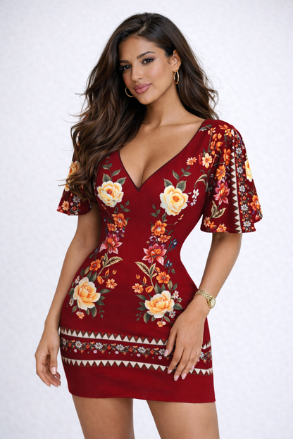Isabella Dress | Vestido Floral Premium