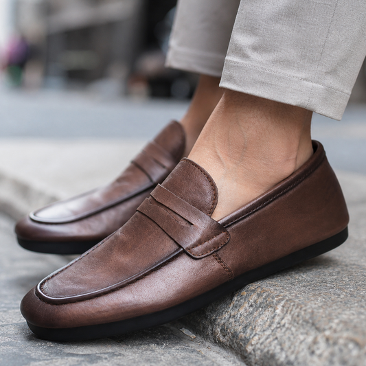 Rafael | Mocasín de Piel Hombre