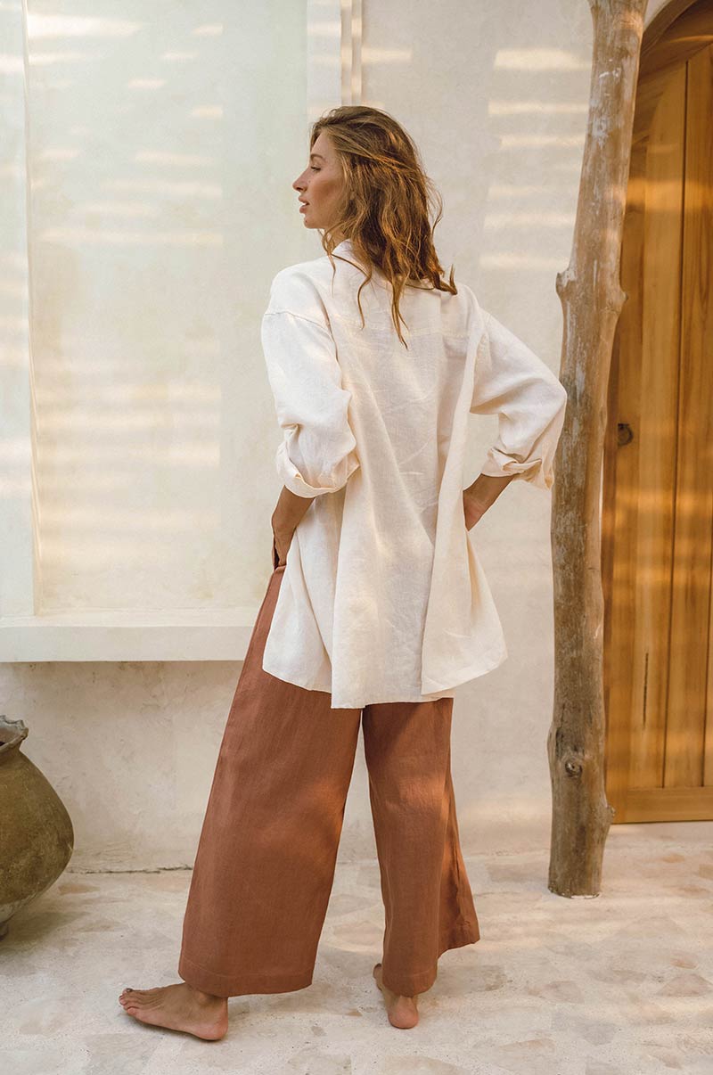 Alina | Shirt Dress de verano - Coconut