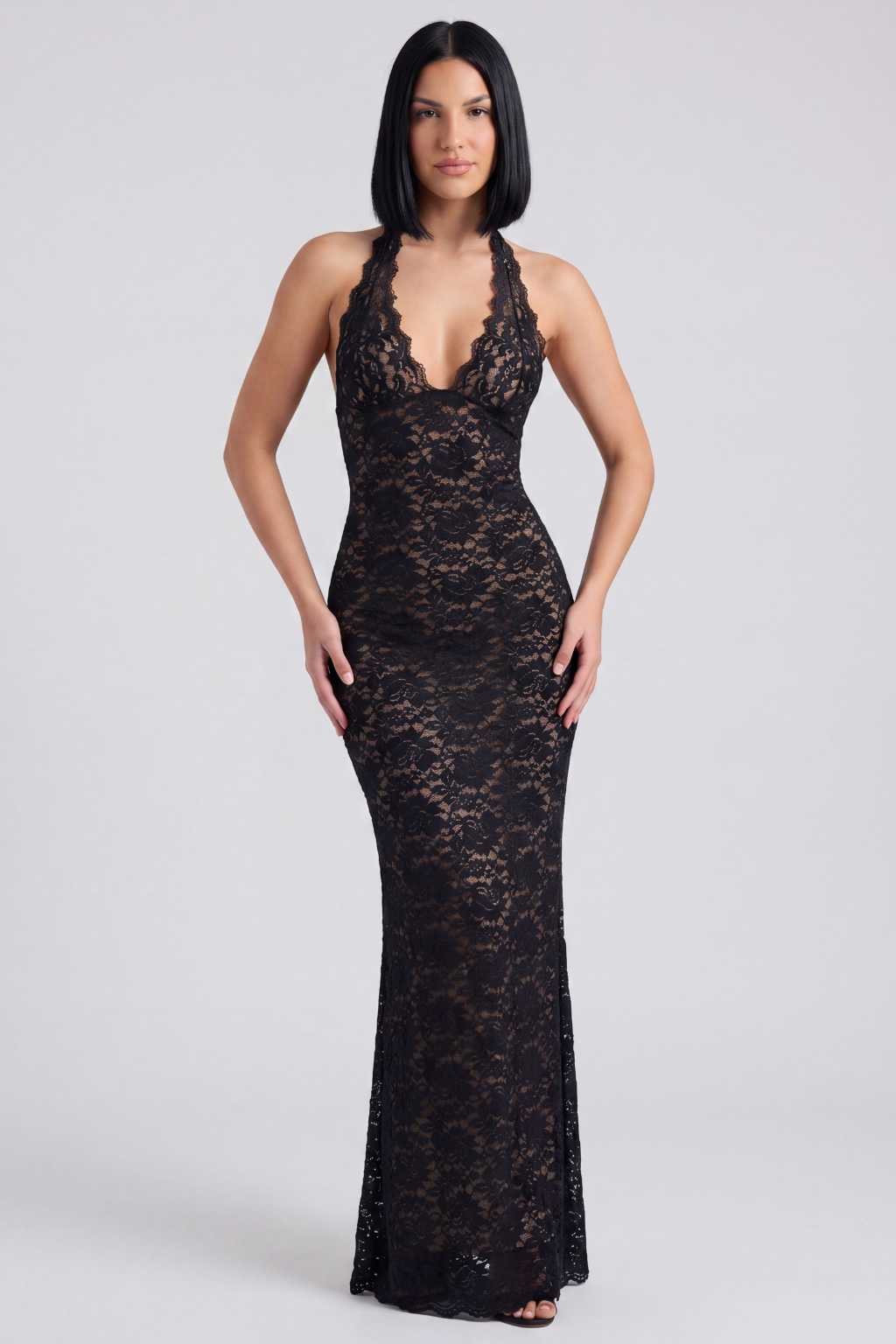 Estela | Lace Maxi Dress