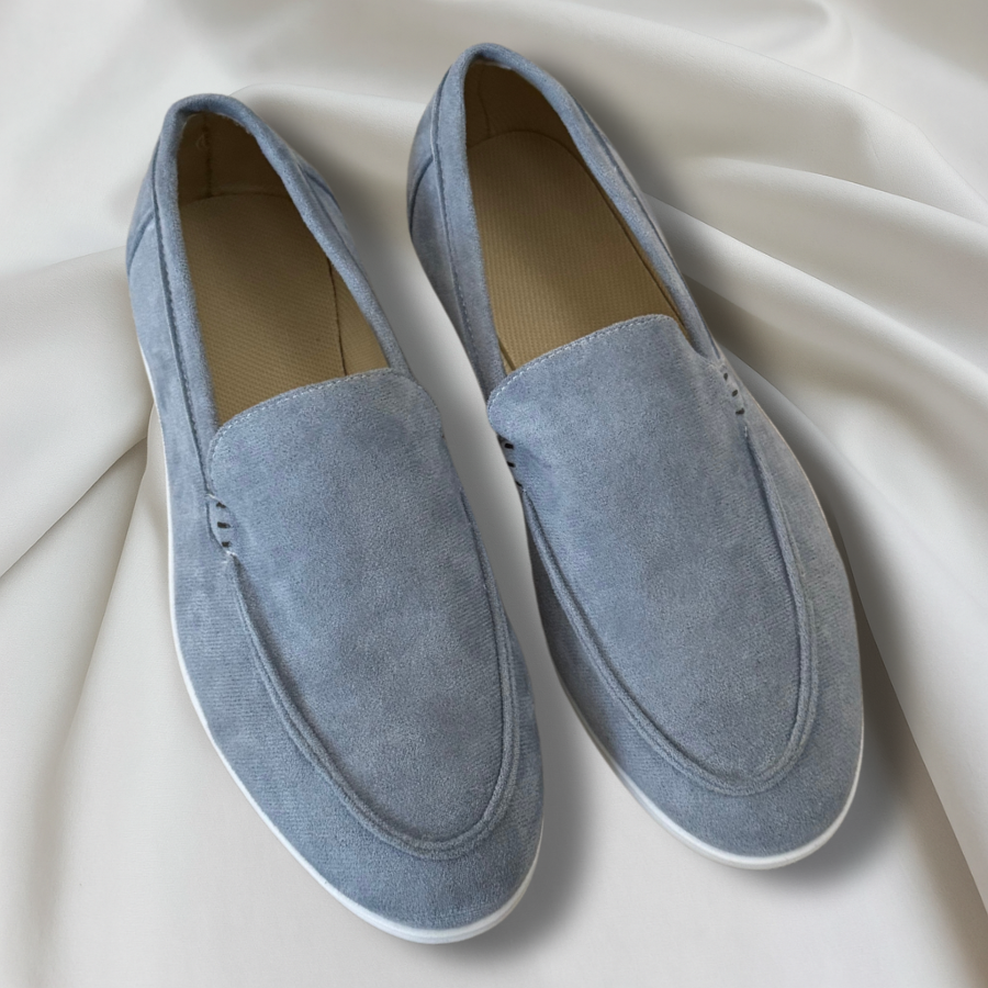 Agustín | Mocasín Elegante de Ante Hombre