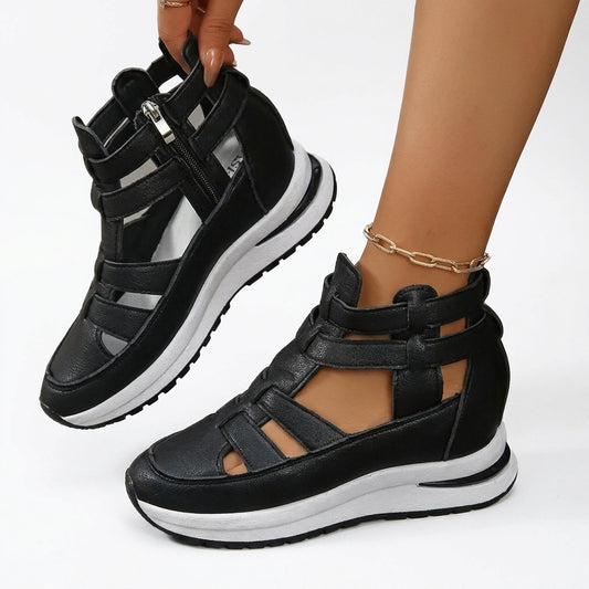 Miriam | Sandalias Ligeras con Cremallera Lateral