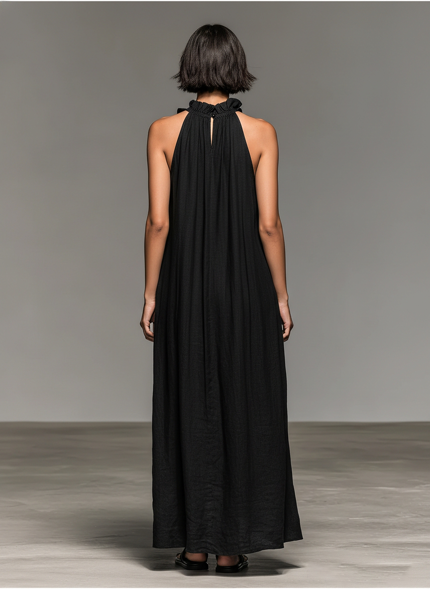Lucía | Vestido Maxi con Volantes